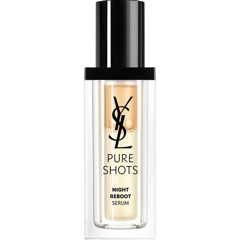 pure niacinamide ysl|YSL Pure Shots Night Reboot Serum and Airthin UV Defender .